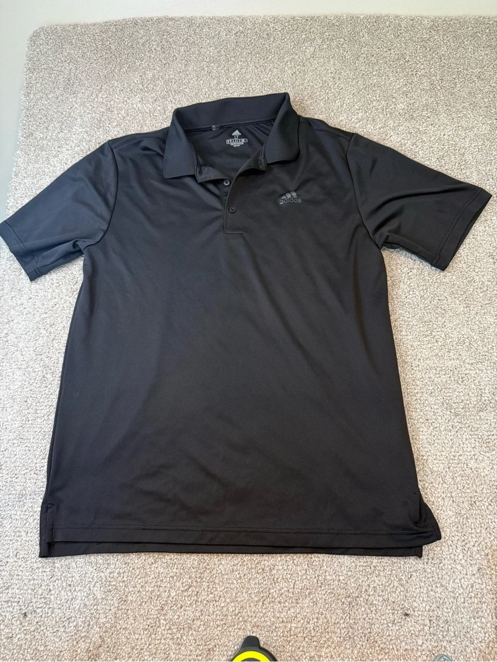 adidas Black Men’s Golf Polo Shirt